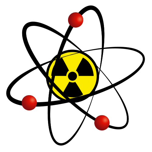 Pictograma de Arasaac: Energía nuclear