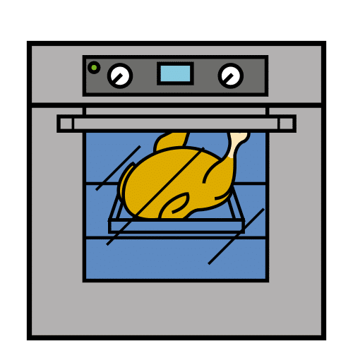 Horno (ARASAAC) Pictograma de ARASAAC: horno.