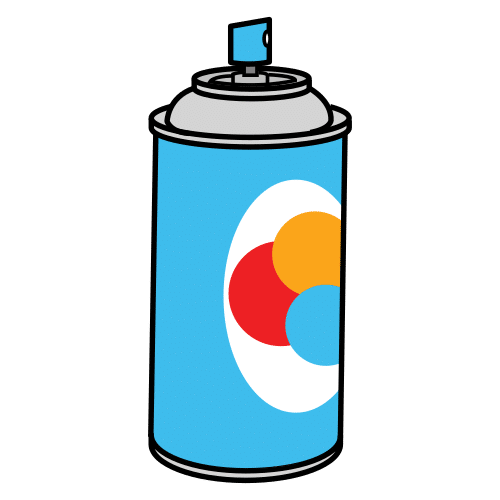 Bote de spray.