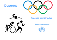 Imaxe de presentación da ODE10 do proxecto "Deportes y matemáticas"