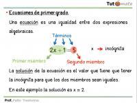 Resolución de ecuacions de primeiro grao con parénteses