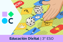Portada do REA6 para a materia de Educación Dixital de 3º de ESO