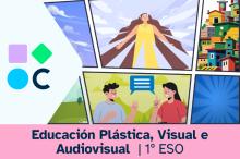 Portada del REA4 para la materia de Educación Plástica de 1º de ESO