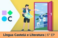 Portada do REA3 para a área de Lingua Castelá e Literatura de 6º de Educación Primaria
