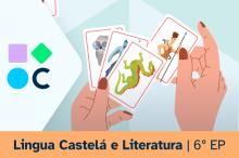 Portada do REA6 para a área de Lingua Castelá e Literatura de 6º de Educación Primaria