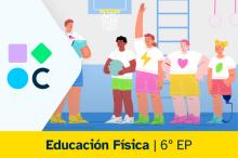 Portada del REA3 para el área de Educación Física de 6º EP
