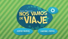 Portada: "Nos vamos de viaje"