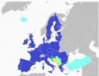 Mapa Unión Europea