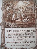 Miniatura Fernando VII