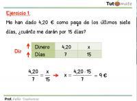 Problemas de proporcionalidad inversa