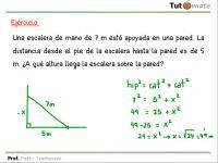 áreas e perímetros en triángulos