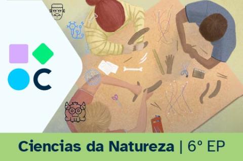 Portada do REA1 para a área de Ciencias da Natureza de 6º de Educación Primaria