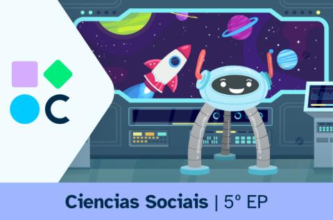 Portada do REA1 para a área de Ciencias Sociais de 5º de Educación Primaria