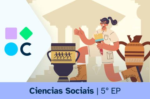 Portada do REA4 para a área de Ciencias Sociais de 5º de Educación Primaria