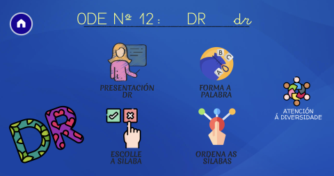 ODE 12 do proxecto "Imos ler: sílabas trabadas"