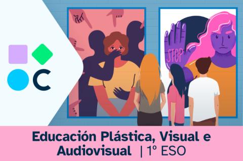 Portada del REA1 para la materia de Educación Plástica de 1º de ESO