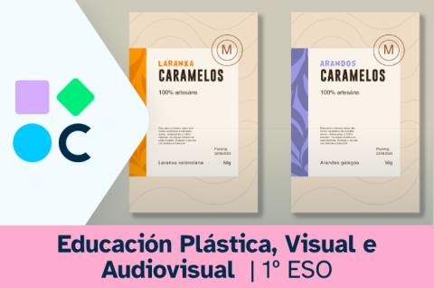 Portada del REA3 para la materia de Educación Plástica de 1º de ESO