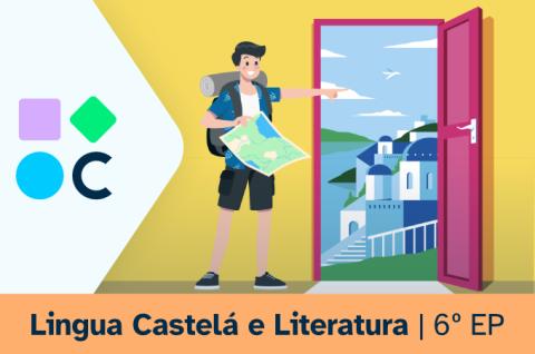 Portada do REA3 para a área de Lingua Castelá e Literatura de 6º de Educación Primaria