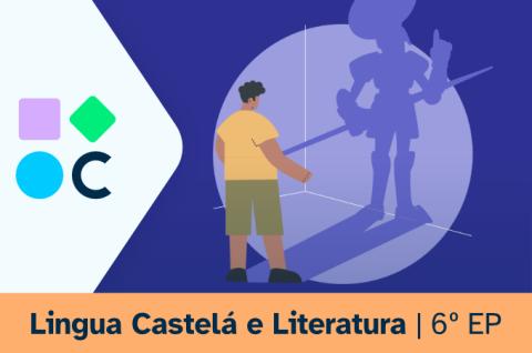 Portada do REA4 para a área de Lingua Castelá e Literatura de 6º de Educación Primaria