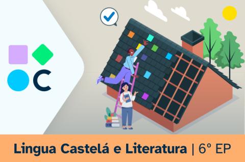 Portada do REA5 para a área de Lingua Castelá e Literatura de 6º de Educación Primaria