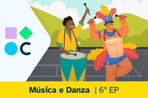 Portada del REA2 para el área de Música y Danza de 6º de Educación Primaria