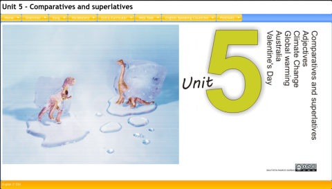 Portada unidade 5 Comparatives and superlatives