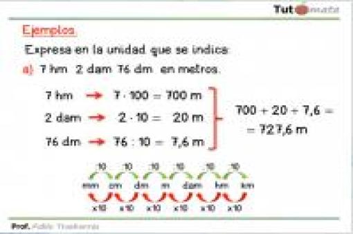 medidas de superficie. cambio de unidade