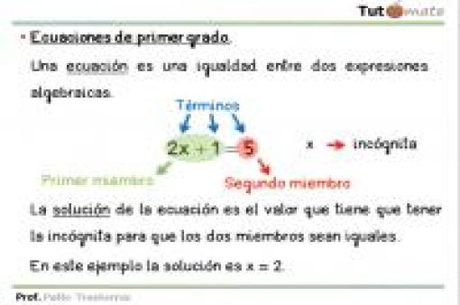 Resolución de ecuacions de primeiro grao con parénteses