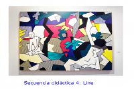 Elements of visual art through contemporary artists: Line
