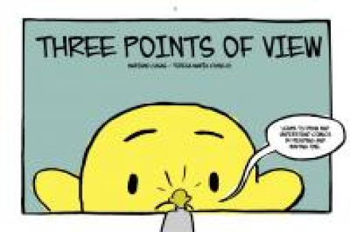 cómic de historias curtas en inglés