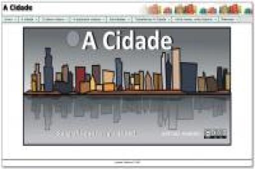Portada vista de cidade