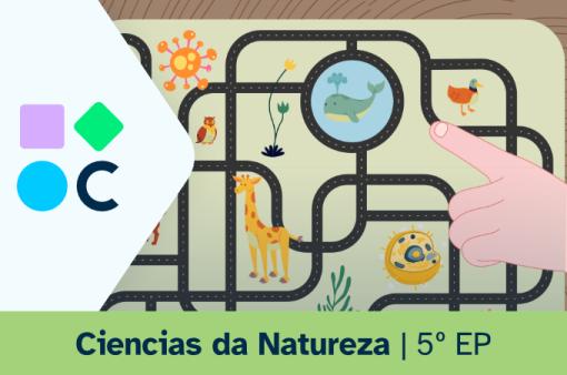 Portada do REA1 para a área de Ciencias da Natureza de 5º de Educación Primaria
