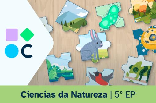 Portada do REA4 para a área de Ciencias da Natureza de 5º de Educación Primaria