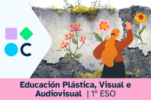 Portada del REA2 para la materia de Educación Plástica de 1º de ESO