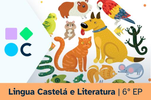 Portada do REA7 para a área de Lingua Castelá e Literatura de 6º de Educación Primaria