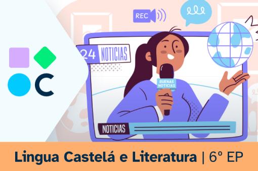 Portada do REA9 para a área de Lingua Castelá e Literatura de 6º de Educación Primaria