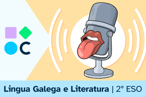 Imaxe da portada do REA 3 da materia de Lingua Galega e Literatura de 2º de ESO