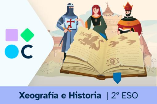 Portada del REA1 de la materia de Geografía y Historia de 2º de ESO