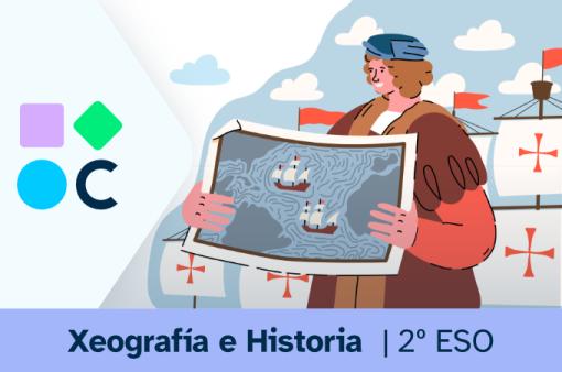 Portada del REA4 para la materia de Geografía y Historia de 2º de ESO